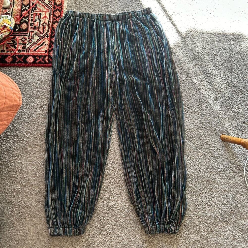 Trina Turk Jess Metallic Joggers
